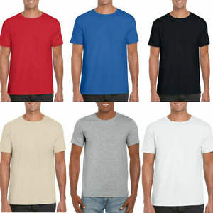 Camiseta de hombre de cuello redondo de algodón suave para verano estilo Casual ajuste cómodo camiseta de moda uso diario traje de aspecto de calle moderno - Product Image 1