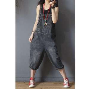 Maigre formelle Yoga toile ODM grandes poches droites combinaisons dames Spaghetti sangle barboteuses taille haute grande taille 2025 - Product Image 4