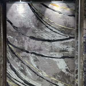 Alfombra Moderna Adiva Rectangular de Jacquard, Hecha a Máquina, de Polipropileno, Yute y Poliéster, Tejida, de Pelo Alto y Grueso para Sala de Estar - Product Image 4