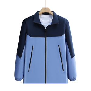 Otoño a prueba de viento impermeable tormenta chaqueta deportes clase uniforme Color rompevientos empresa trabajo abrigo - Product Image 2