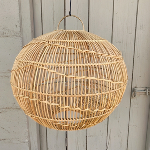 Natural Handmade Rattan Lampshade Manufacturer Eco Friendly Decorative Ceiling <b>Lamp</b> Durable Lightweight from Vietnam - Product Image 4
