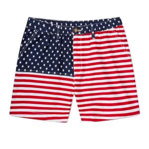 กางเกงขาสั้นลำลองสำหรับผู้ชาย พิมพ์ลายดิจิทัล ผ้าฝ้าย 100% ระบายอากาศได้ดี เป็นมิตรกับสิ่งแวดล้อม เหมาะสำหรับฤดูร้อน (OEM) - Product Image 2