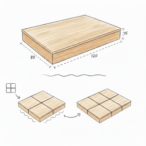 Support de présentation rotatif en bois naturel pour les magasins de détail - Product Image 4