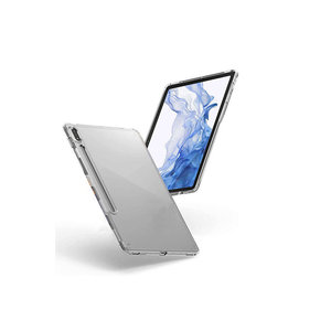 Étui de protection pliable en silicone Netzy pour tablette Galaxy Tab S8, transparent, 11 pouces, compatible avec le matériau super acrylique PU - Product Image 3