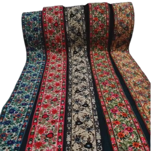 Tela de Encaje Jacquard Bordada Ecológica de Alta Calidad para Vestidos de Novia, Decoración de Prendas, Colores y Diseños Personalizados - Product Image 1