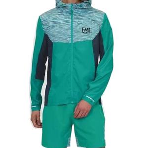 Ensemble de shorts décontractés à la mode pour hommes conception personnalisée veste coupe-vent légère avec short pour l'hiver - Product Image 1