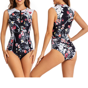 Cintura perfecta, moldeador de sudor de cuerpo completo, chaleco sin mangas de una pieza para mujer, traje de surf, protector solar, traje de baño para mujer, traje de baño de buceo. - Product Image 4
