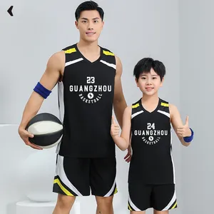 Camiseta de Baloncesto Personalizada para Clubes, Equipos, Niños y Jóvenes, Impresión en Blanco, Secado Rápido, Uniforme de Baloncesto para Niños, Bordado, Ropa de Baloncesto 24268 - Product Image 1
