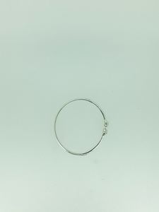 Beautiful Minimalist Bangle Solid 925 <b>Sterling</b> <b>Silver</b> Custom Moissanite Diamond Hand Bangle Fine Charm Jewelry for Women and <b>Men</b> - Product Image 4