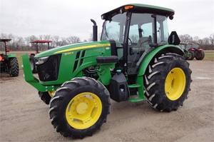 John รถแทรคเตอร์สำหรับเดิน5090E 100HP Kubota Iseki ทำสำหรับฟาร์มใช้ในบ้านพร้อมกระปุกเกียร์ปั๊มมอเตอร์ตลับลูกปืนเกียร์ - Product Image 5