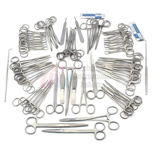 Juego de 126 Piezas de Instrumentos Quirúrgicos Veterinarios para Esterilización Canina y Felina, Reutilizables, de Acero Inoxidable, Clase I, con Certificación CE e ISO - Product Image 2
