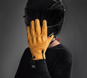 Concevez votre propre meilleur prix gants de moto personnalisés gants tactiques protection des articulations antidérapant entraînement en plein air sans doigts - Product Image 2