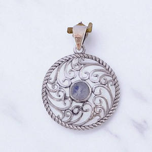 Colgante de labradorita Encantador artesano de Plata de Ley 925 hecho a mano con joyería única hecha a mano - Product Image 3