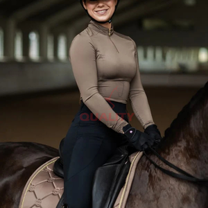 Vente chaude haute performance femmes culotte d'équitation coupe ajustée léger respirant élégant durable confortable pantalon équestre - Product Image 5