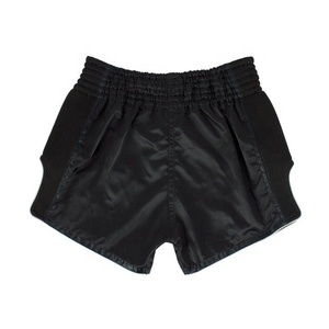 Shorts de boxe Muay Thai pour hommes, légers, en satin, pour l'entraînement au kickboxing, shorts de combat confortables pour la pratique en salle de sport - Product Image 4