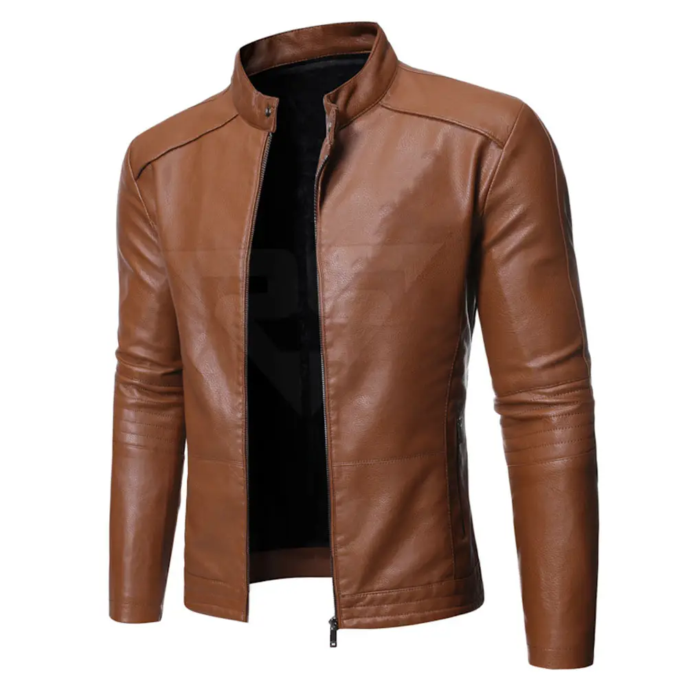 Lightweight Leather Jacket For Men Cheap Price New Stylish Leather Jacket Made In Pakistan