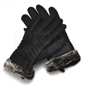 Diseña tu propio logotipo Guantes de invierno de cuero En stock Guantes de invierno ligeros de alta calidad para la venta - Product Image 1