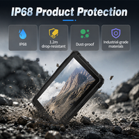 Tablette robuste CENAVA IP68 10,1 pouces Android 16, tablette PC industrielle 10000mAh MIL-STD-810H 4G GPS NFC RFID