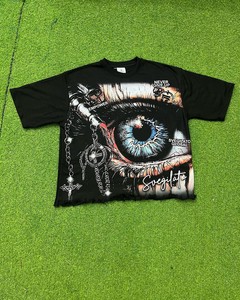 Camiseta de Hombre 100% Algodón Orgánico, Transpirable, Ecológica, Cuello Redondo, Hombros Caídos, Corte Holgado, Manga Corta, Tallas Grandes, Lisa - Product Image 3