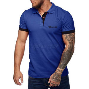 Camiseta Polo de Color Personalizada para Hombre Adulto, Camiseta Polo de Talla Grande para Hombre, Ropa de Verano - Product Image 3