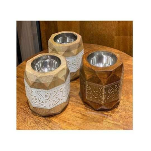 Quemador de incienso de madera maciza de nogal, quemador de incienso de sándalo para el hogar, bandeja retro para ceremonia del té japonés, soporte para incienso - Product Image 3