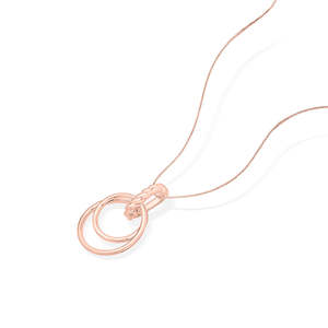 Conjunto de Colgante de Oro Orbit Embrace - Joyería Fina - Product Image 4