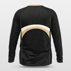 Chemise de tir personnalisée de basket-ball avec marque d'équipe Tissu en polyester durable OEM disponible en plusieurs couleurs et styles - Product Image 6