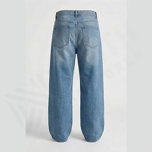 Pantalones Vaqueros de Mezclilla para Hombre 2025, Pantalones Ajustados, Vaqueros Ajustados para Hombre, Venta al por Mayor de Fábrica, Transpirables, Rectos, Servicio OEM - Product Image 2
