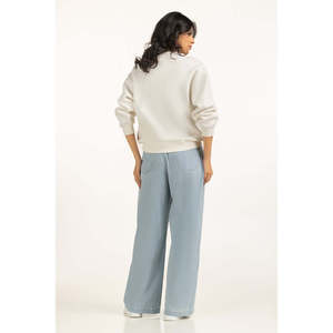 เสื้อสเวตเตอร์ถักผสมผสานสำหรับฤดูหนาวทรงปกติสำหรับผู้หญิง EGRET รุ่น WM-SWS-WS25-126 - Product Image 5