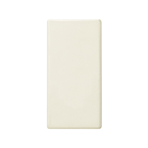 Modulo stretto con copertura vuota color avorio (Simon 27 27800-31) - Product Image 1