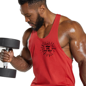 Pakistan Manufacture Men's <b>Singlet</b> Plus Size Sleeveless Gym Muscle Tank Tops Workout Stringer Tank Top With Customized Logo - Product Image 6