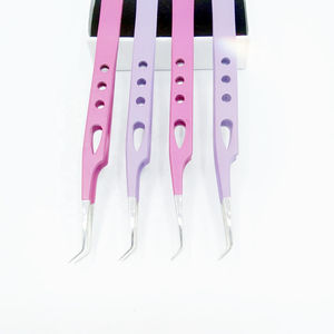 แหนบขนตาเพิ่มวอลลุ่ม45องศา90องศาพร้อมแหนบเส้นใยจี้และเครื่องรางสำหรับการต่อขนตา - Product Image 6