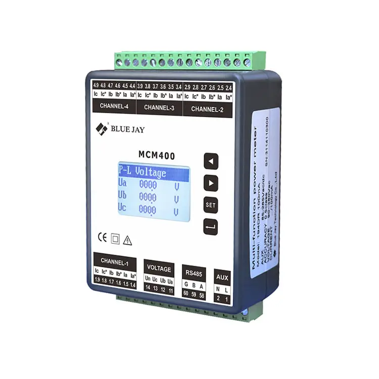 Multi-channel Best Smart For Bidirectional Multi-circuits Energy Meter