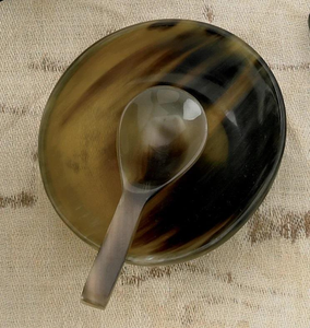 Tazón de cuerno de búfalo ecológico de diseño moderno hecho a mano, cuenco de fruta pulido para servir para fiestas, calidad exportada India al por mayor - Product Image 2