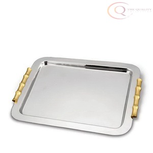 Bandeja Decorativa de Metal para Ramadán, para Servir y Regalar |   Colores y Logotipo Personalizables, Elegante y Práctico - Product Image 4