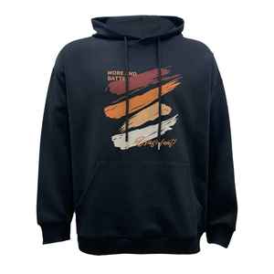 Sweat à capuche imprimé personnalisé en coton ample confortable et durable pour hommes sweat à capuche - Product Image 1