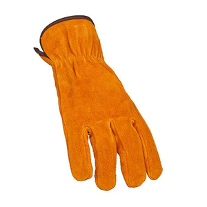 Gants de sécurité pour conducteur en cuir de vachette fendu de haute qualité Gants industriels doux, confortables et durables résistants à l'abrasion - Product Image 2