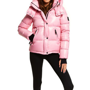 Venta al por mayor Logo Puffer Chaquetas Nueva ropa de invierno de manga larga Mujeres Puffer Chaquetas para la venta de calidad superior a prueba de viento transpirable - Product Image 4
