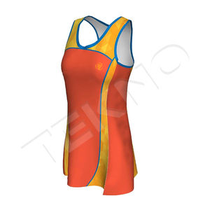 OEM/ODM Breathable Lightweight <b>Netball</b> Uniform Dress Set UK/AU Size - Product Image 4