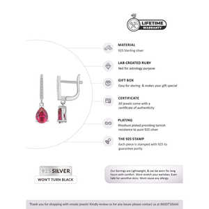 Pendientes colgantes de gota de moda para mujer Rosalyn - Product Image 5