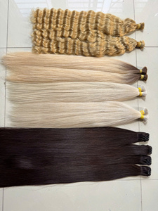 Usine en gros! Cheveux humains 100% vierges vietnamiens bruts super doublement étirés, en vrac, prix abordable et d'excellente qualité - Product Image 5