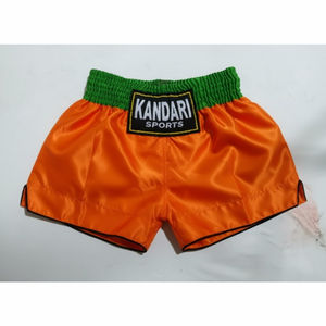 Pantalones Cortos Deportivos de Boxeo, Muay Thai, MMA, para Adultos, Unisex, 100% Poliéster, Elásticos, de Secado Rápido, Transpirables, con Logotipo Frontal - Product Image 5