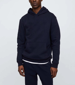 2025 <b>Men's</b> Casual Style Custom Gymwear 2-Piece Cotton Blend Tracksuit for Winter Breathable Hoodie and Joggers Sweatsuit For <b>Man</b> - Product Image 3