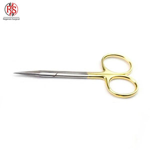 Ciseaux à iris de qualité médicale en acier inoxydable, ciseaux à iris tranchants pour la chirurgie et la clinique - Product Image 6