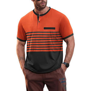 เสื้อยืดลำลองสำหรับผู้ชายทรงโอเวอร์ไซส์ผ้าคอตตอนสำหรับฤดูร้อน - Product Image 2