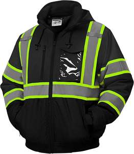 Top Quality <b>Men</b> <b>Reflective</b> Safety Work Wear <b>Jackets</b> High Visibility <b>Jackets</b> for <b>Men</b> - Product Image 2