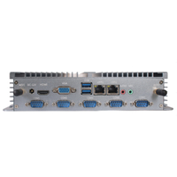 Nuevo OEM sin ventilador Industrial Mini Box PC J4125 2,0 GHz Quad Core DDR4 RAM SSD Linux OS compatible con enchufes US/EU/AU