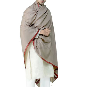 Servicio OEM, MOQ Bajo, Chales de Invierno para Hombre, Ligeros, de Alta Calidad, Secado Rápido, Color Sólido, con Colores y Logotipo Personalizados en Venta - Product Image 2