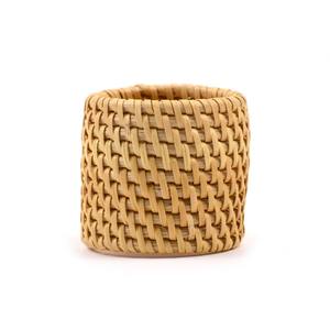 Anneaux de serviette en rotin classiques 2026, fabriqués à la main par des artisans indiens compétents. Idéal pour les mariages, les fêtes ou la décoration de table. - Product Image 1