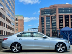 Mercedes-Benz Classe C Hybride Turbo 2024 d'occasion, gris foncé, conduite à gauche, sièges en cuir, système de navigation, sièges chauffants, automatique, R15 - Product Image 3